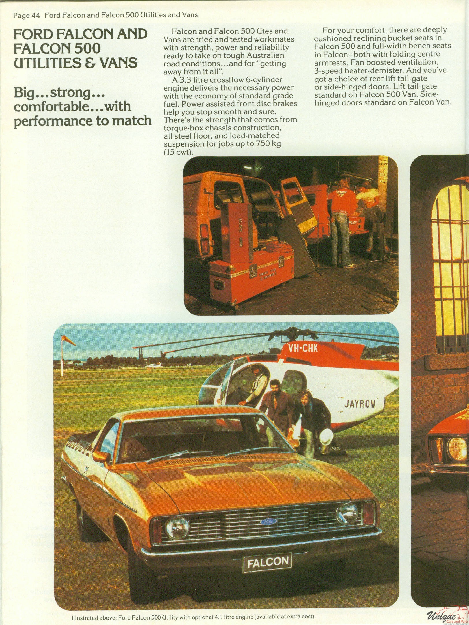 1978 Ford Australia Model Range Brochure Page 24